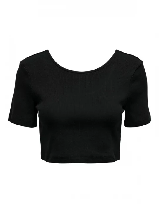 Foto van product ONLY Shirt 'NULAN' zwart / wit