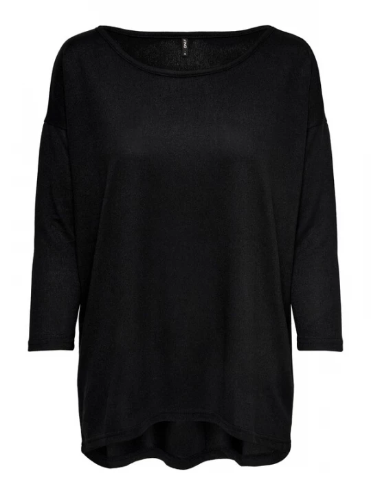 Foto van product ONLY Shirt 'ONLElcos' zwart gemêleerd