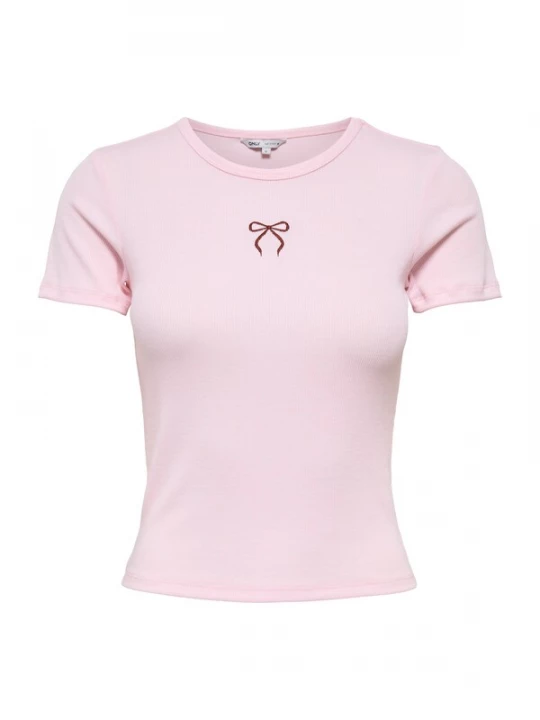 Foto van product ONLY Shirt 'ONLElva June' rosa / karmijnrood