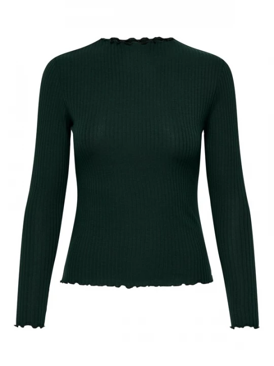 Foto van product ONLY Shirt 'ONLEmma' donkergroen