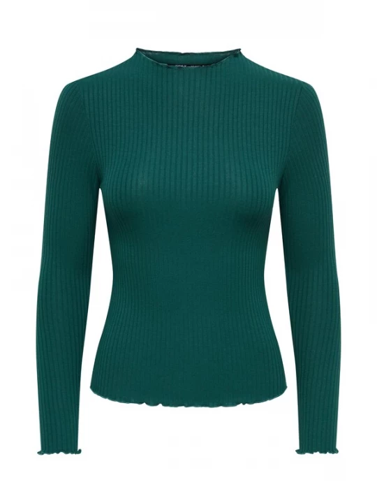 Foto van product ONLY Shirt 'ONLEMMA' donkergroen