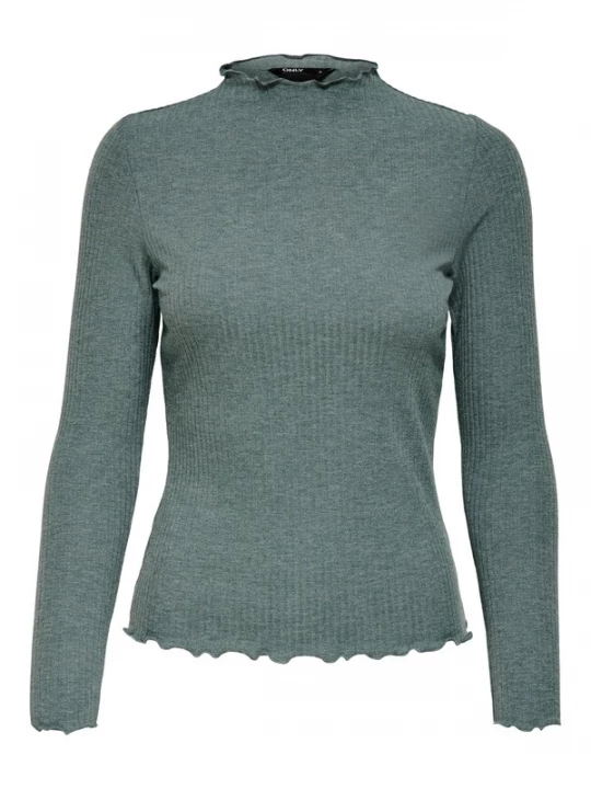 Foto van product ONLY Shirt 'ONLEmma' groen gemêleerd