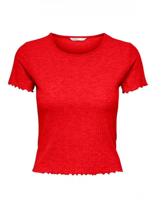 Foto van product ONLY Shirt 'ONLEmma' vuurrood