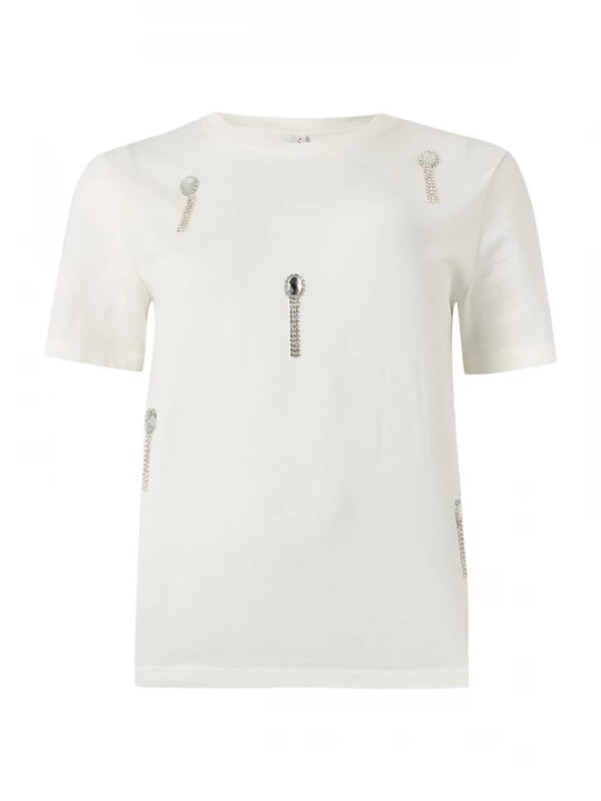 Foto van product ONLY Shirt 'ONLFILIZZA' wit
