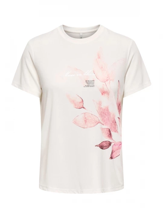 Foto van product ONLY Shirt 'ONLFREE' poederroze / offwhite