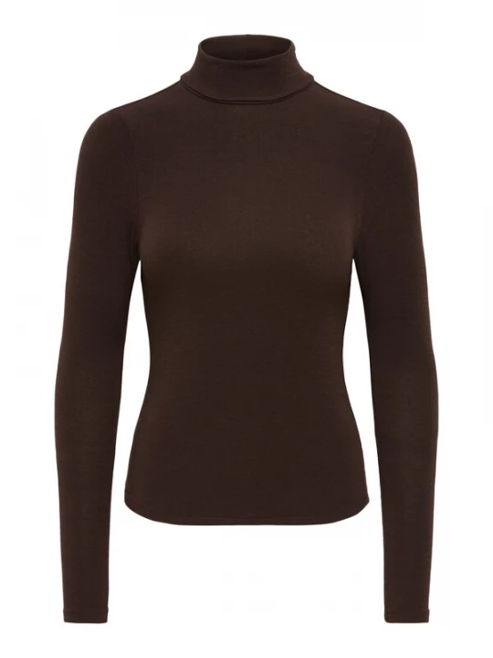 Foto van product ONLY Shirt 'ONLGLAMOUR' chocoladebruin