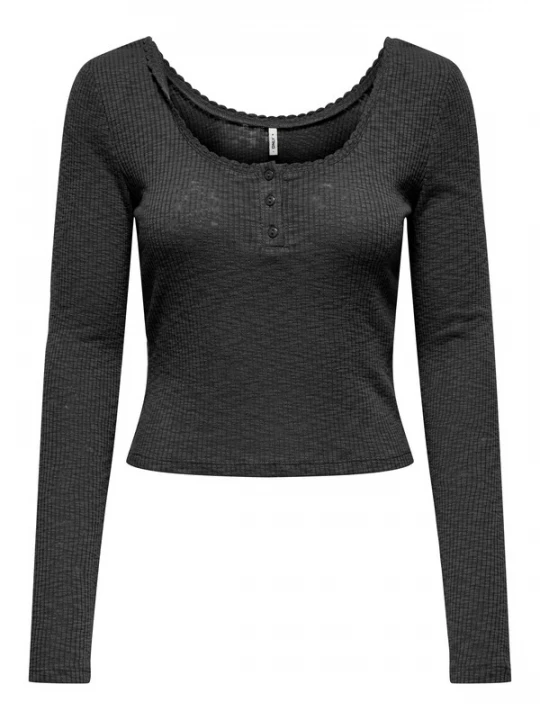 Foto van product ONLY Shirt 'ONLJULIANE' donkergrijs