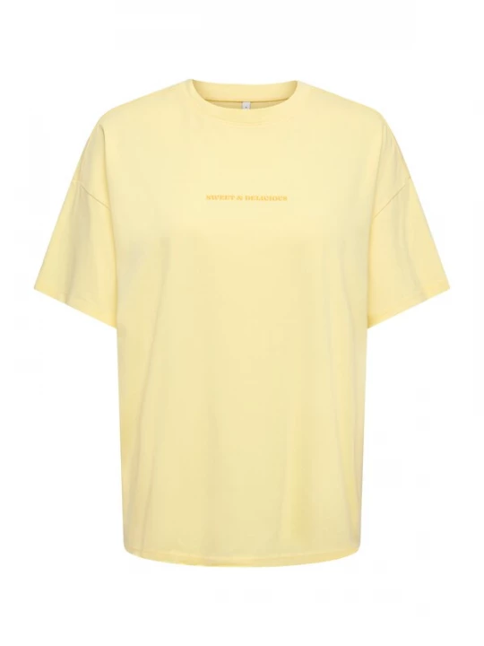 Foto van product ONLY Shirt 'ONLKINNA' geel / lichtgeel