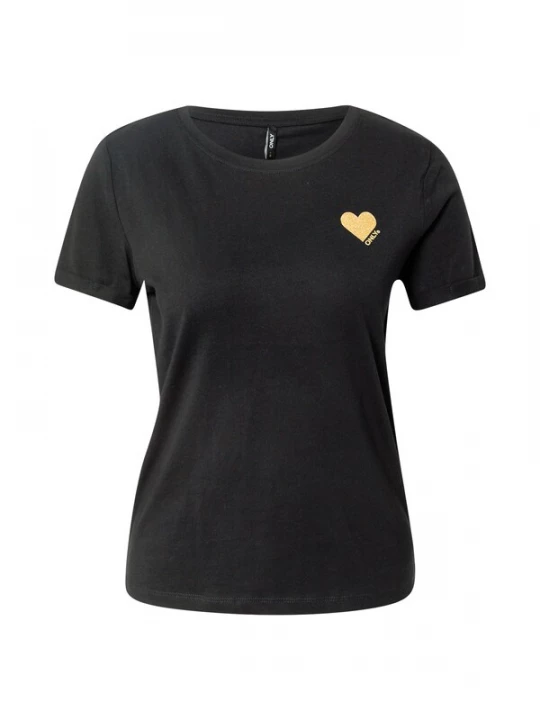 Foto van product ONLY Shirt 'ONLKita' goud / zwart