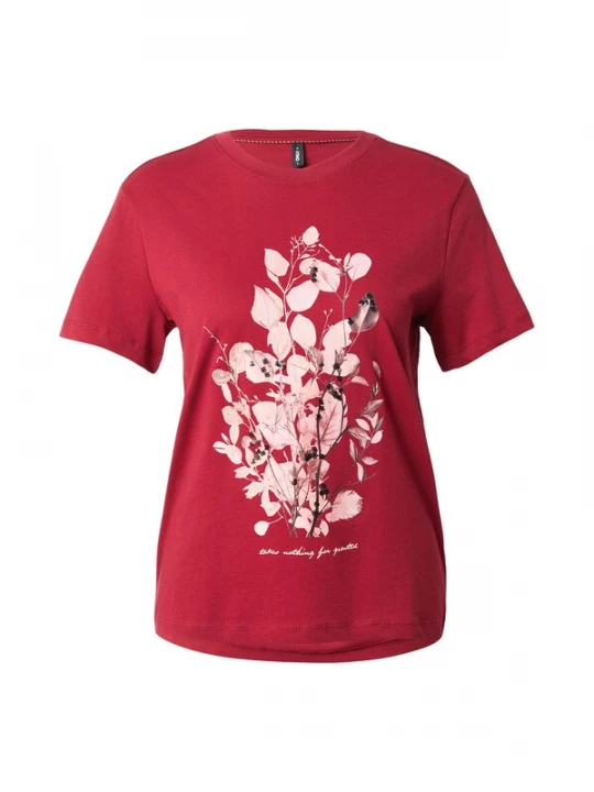 Foto van product ONLY Shirt 'ONLKITA' rosa / cranberry / zwart