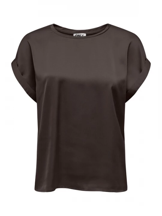 Foto van product ONLY Shirt 'ONLLIEKE' donkerbruin