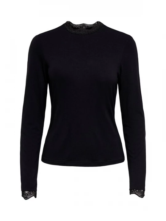 Foto van product ONLY Shirt 'ONLLiv' zwart