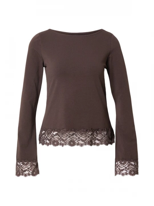Foto van product ONLY Shirt 'ONLLive Love' chocoladebruin