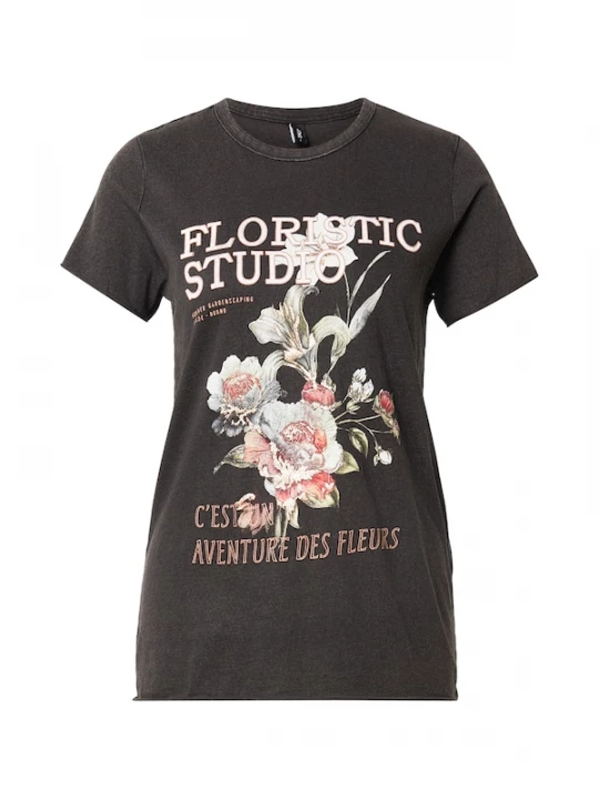 Foto van product ONLY Shirt 'ONLLUCY' goud / pastelgroen / oudroze / zwart gemêleerd