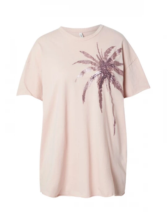 Foto van product ONLY Shirt 'ONLLUCY LUX' mauve / poederroze