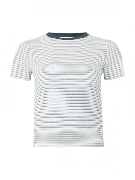 Foto van product ONLY Shirt 'ONLLUPE' grijs / antraciet / wit