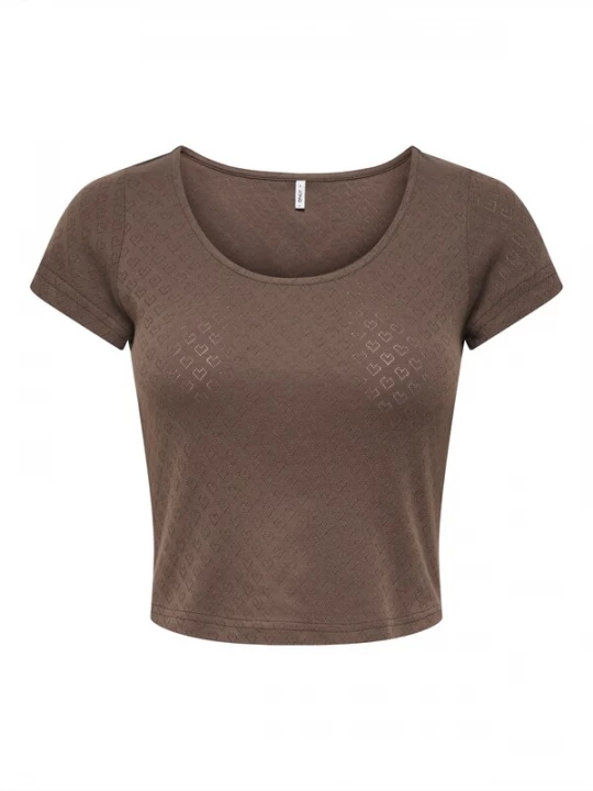 Foto van product ONLY Shirt 'ONLMadison' chocoladebruin