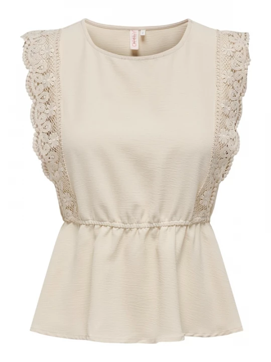 Foto van product ONLY Shirt 'ONLMETTE' beige
