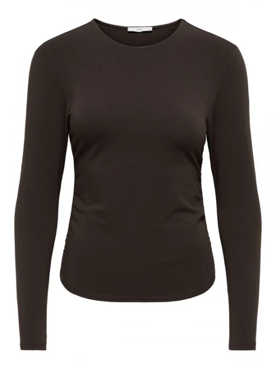 Foto van product ONLY Shirt 'ONLMIRA' donkerbruin