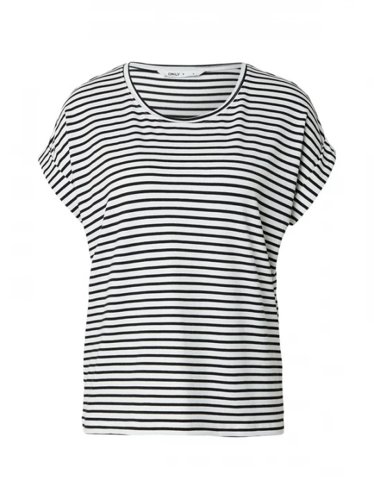 Foto van product ONLY Shirt 'ONLMOSTER' zwart / wit