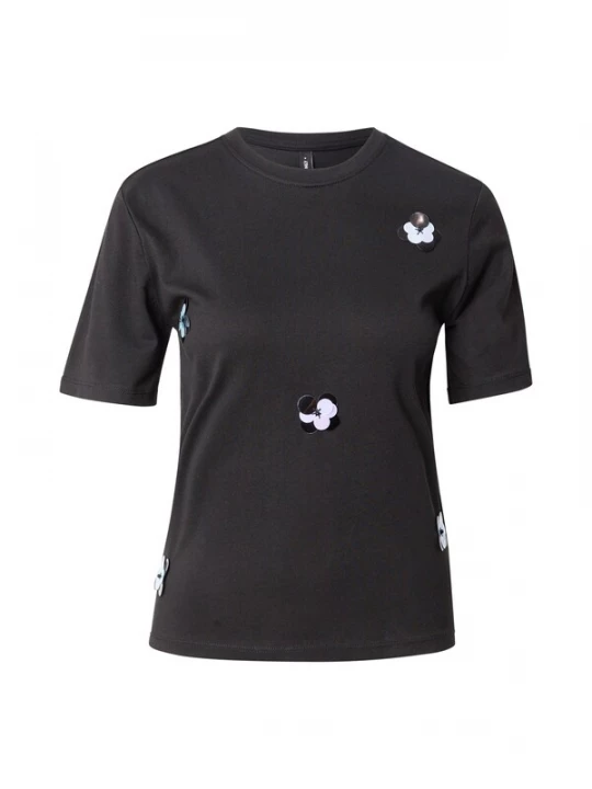 Foto van product ONLY Shirt 'ONLOLIVIA' zwart / wit