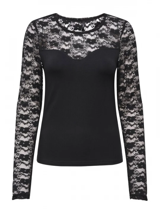 Foto van product ONLY Shirt 'ONLSABINA' zwart
