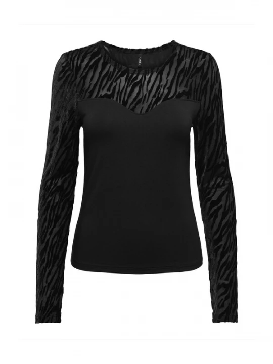 Foto van product ONLY Shirt 'ONLSABINA' zwart
