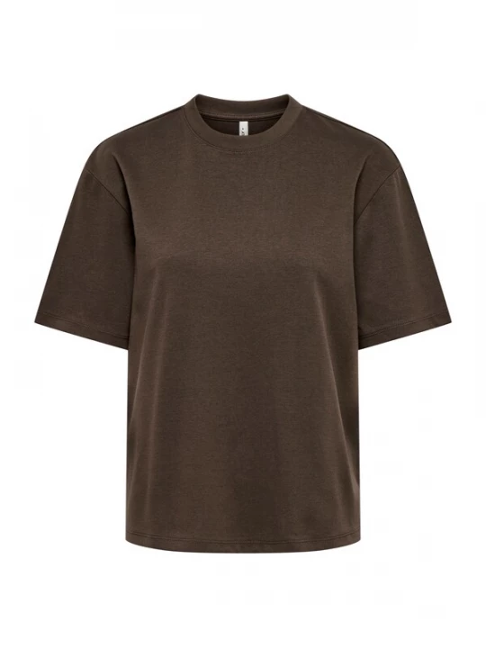 Foto van product ONLY Shirt 'ONLSUPERIOR' donkerbruin