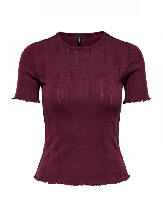 Foto van product ONLY Shirt 'ONLTENNA' bessen