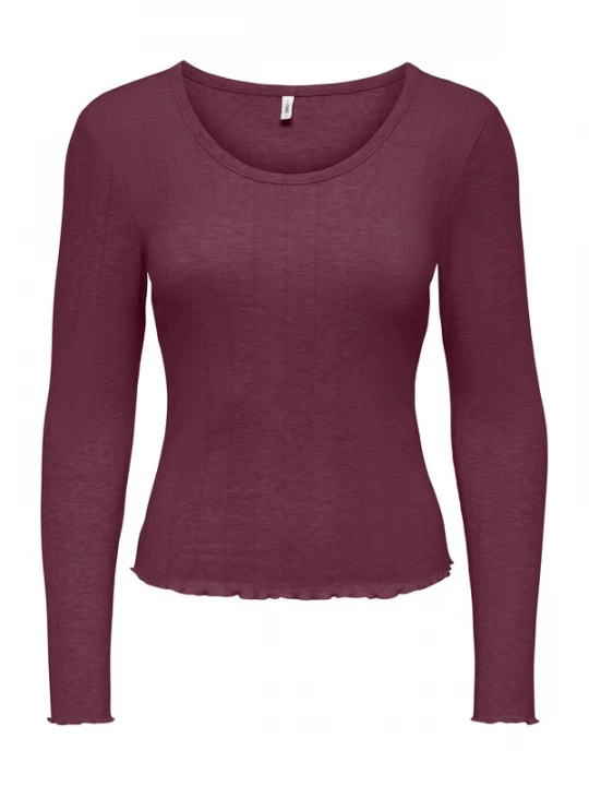 Foto van product ONLY Shirt 'ONLTENNA' bessen