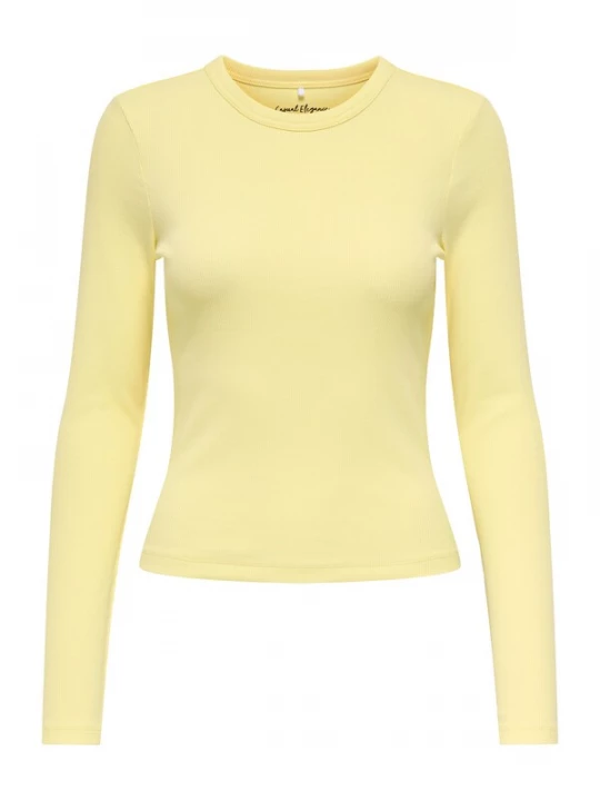 Foto van product ONLY Shirt 'ONLVAL' lichtgeel