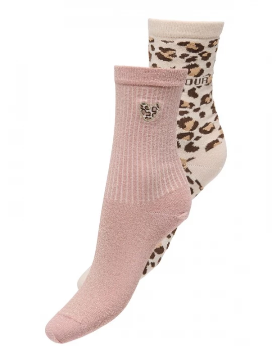 Foto van product ONLY Sokken 'ONLOlivia' taupe / cappuccino / donkerbruin / rosé