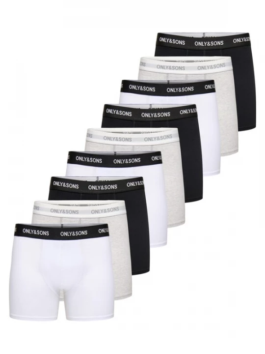 Foto van product Only & Sons Boxershorts 'Basic' grijs