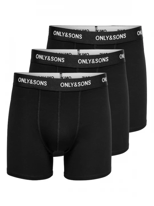 Foto van product Only & Sons Boxershorts 'ONSFitz' zwart / wit