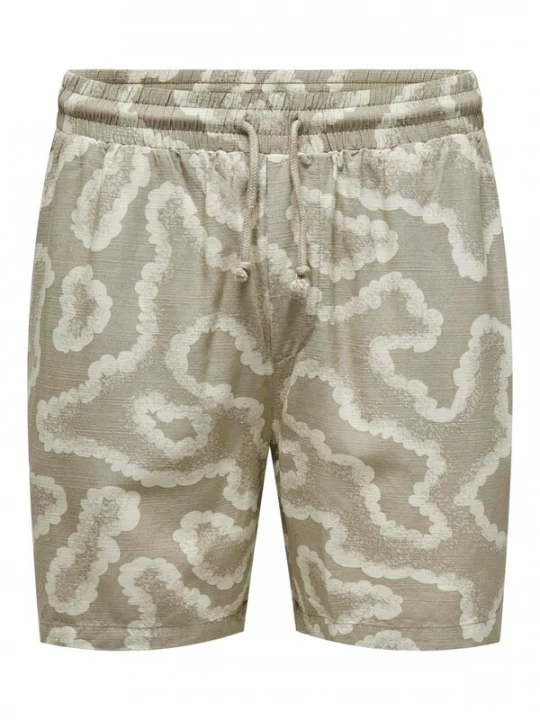 Foto van product Only & Sons Broek '22029654' beige gemêleerd