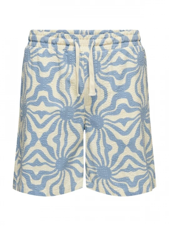 Foto van product Only & Sons Broek 'Cruz ' beige / lichtblauw