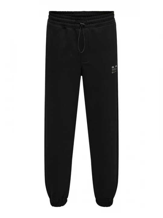 Foto van product Only & Sons Broek 'Engel Rlx' lichtgrijs / zwart