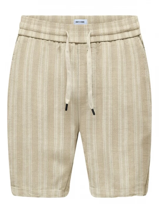 Foto van product Only & Sons Broek lichtbeige / donkerbeige