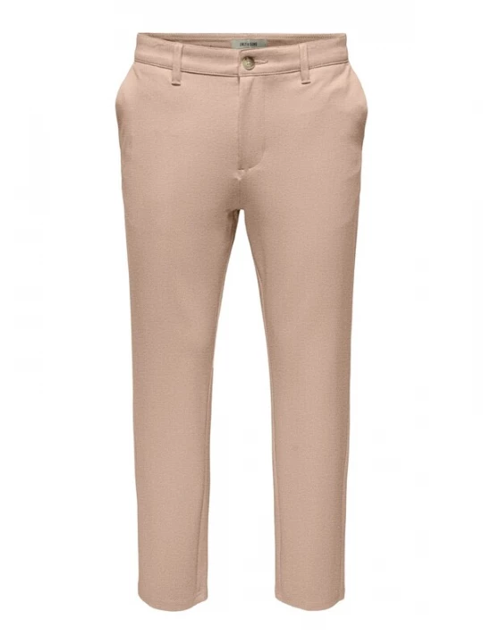Foto van product Only & Sons Broek 'Mark' lichtbruin
