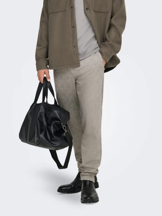 Foto van product Only & Sons Broek 'mark' sand