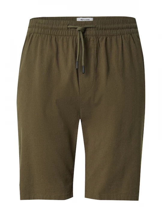 Foto van product Only & Sons Broek 'ONSCAPRI' olijfgroen