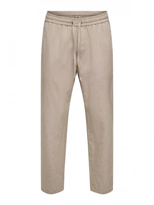 Foto van product Only & Sons Broek 'ONSLinus' kaki