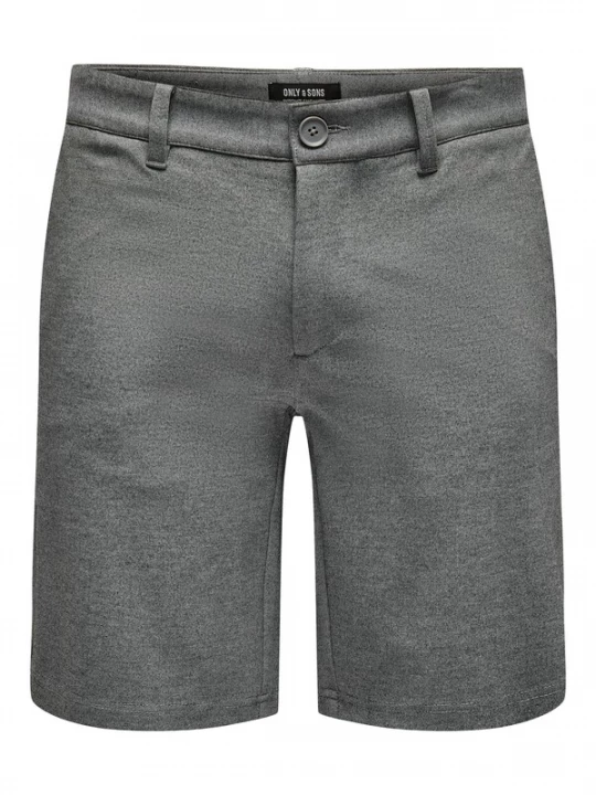 Foto van product Only & Sons Chino 'Mark' grijs gemêleerd