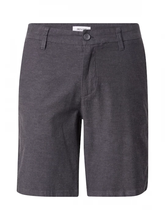 Foto van product Only & Sons Chino 'ONSMark' zwart gemêleerd