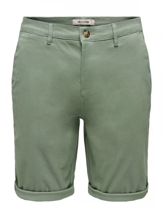 Foto van product Only & Sons Chino 'ONSSAUL' lichtgroen