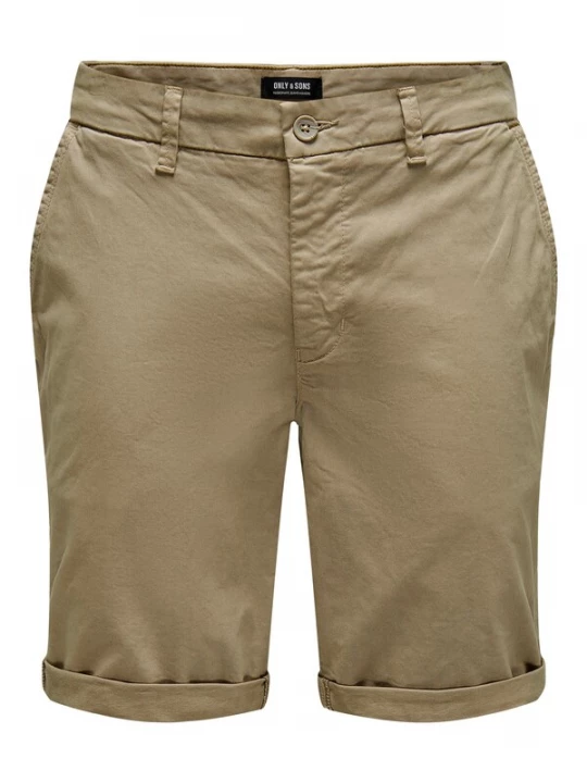 Foto van product Only & Sons Chino 'Peter' donkerbeige