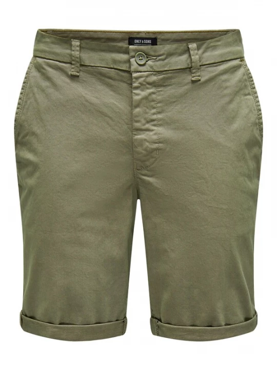 Foto van product Only & Sons Chino 'Peter' kaki