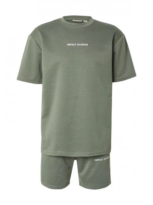 Foto van product Only & Sons Huispak 'ONSLIAM' olijfgroen / wit