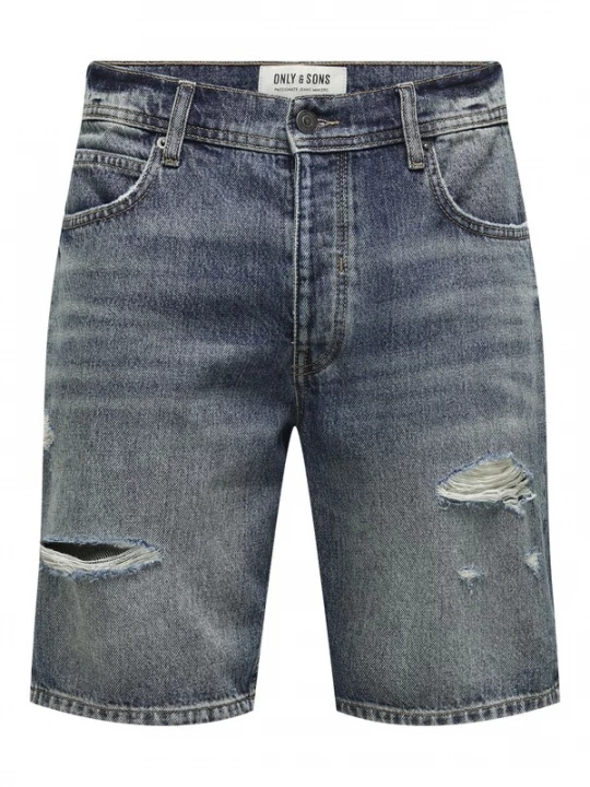 Foto van product Only & Sons Jeans 'Edge Ram' donkerblauw