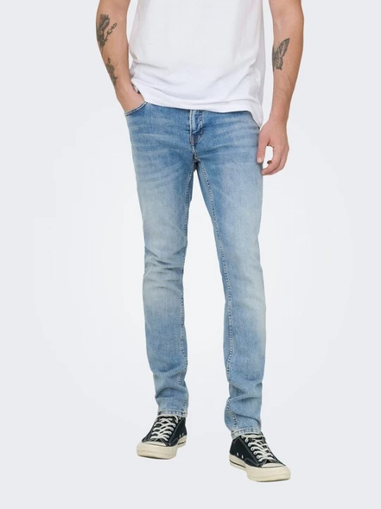 Foto van product Only & Sons Jeans 'loom' blauw denim